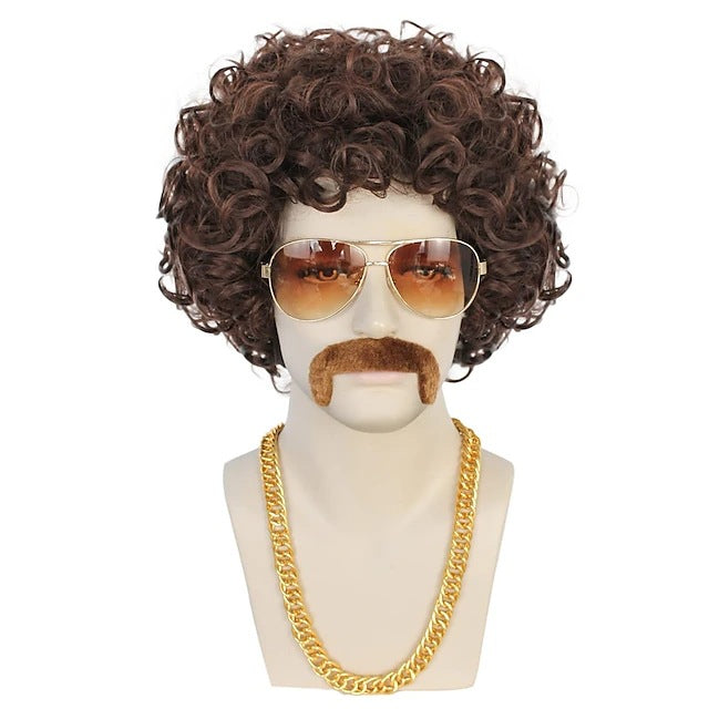 Wholesale Wig small curly fluffy headpiece Halloween party cosplay wig
